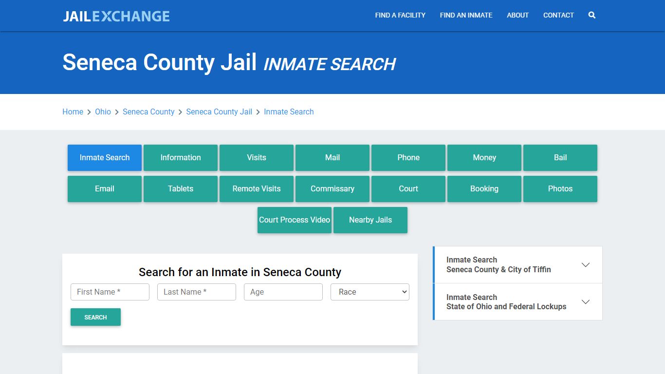 Seneca County Jail, OH Inmate Search: Roster & Mugshots - Jail Exchange